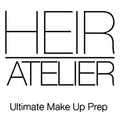 HEIR ATELIER ULTIMATE MAKE UP PREP logo
