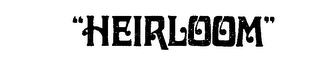 "HEIRLOOM" logo