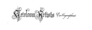 HEIRLOOM ARTISTS CALLIGRAPHERS logo
