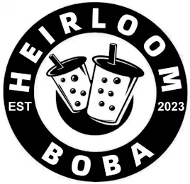 HEIRLOOM BOBA EST 2023 logo