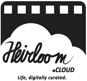 HEIRLOOM .CLOUD LIFE, DIGITALLY CURATED. logo
