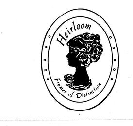 HEIRLOOM FRAMES OF DISTINCTION logo