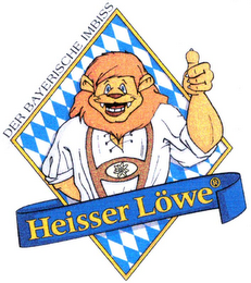 HEISSER LÖWE DER BAYERISCHE IMBISS logo