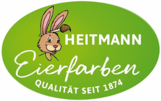 HEITMANN EIERFARBEN QUALITÄT SEIT 1874 logo