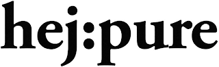 HEJ:PURE logo