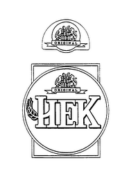 HEK ORIGINAL ORIGINAL logo