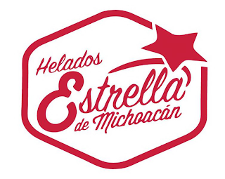 HELADOS ESTRELLA DE MICHOACÁN logo