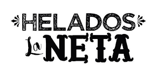 HELADOS LA NETA logo