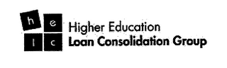 HELC HIGHER EDUCATION LOAN CONSOLIDATION GROUP logo