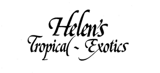 HELEN'S TROPICAL-EXOTICS logo