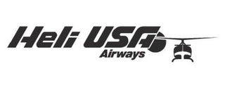 HELI USA AIRWAYS logo