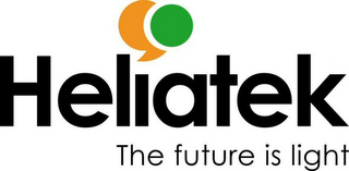 HELIATEK THE FUTURE IS LIGHT logo