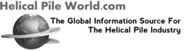 HELICAL PILE WORLD.COM THE GLOBAL INFORMATION SOURCE FOR THE HELICAL PILE INDUSTRY logo