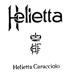 HELIETTA HCF HELIETTA CARACCIOLO logo