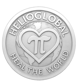 HELIOGLOBAL HEAL THE WORLD logo