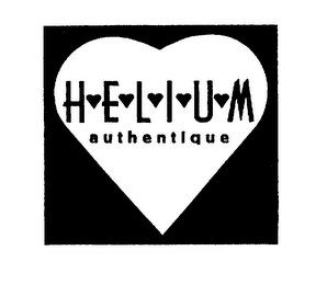 HELIUM AUTHENTIQUE logo