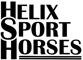 HELIX SPORT HORSES logo