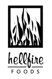 HELL FIRE FOODS logo