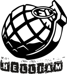 HELL I AM logo
