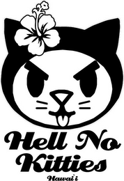 HELL NO KITTIES HAWAI'I logo