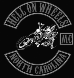HELL ON WHEELS MC NORTH CAROLINA FTW logo