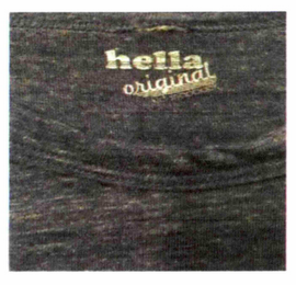 HELLA ORIGINAL KID SNAPBACK logo