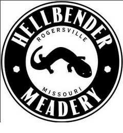 HELLBENDER MEADERY ROGERSVILLE MISSOURI logo