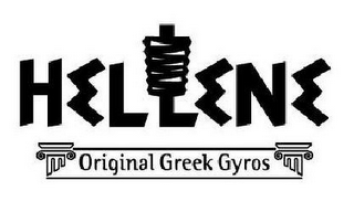 HELLENE ORIGINAL GREEK GYROS logo