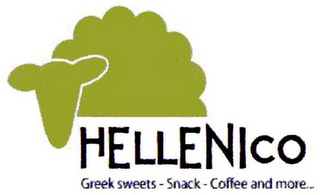 HELLENICO GREEK SWEETS - SNACK - COFFEEAND MORE... logo