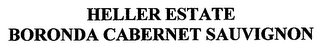 HELLER ESTATE BORONDA CABERNET SAUVIGNON logo