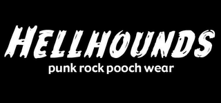 HELLHOUNDS PUNK ROCK POOCH WEAR logo
