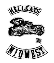 HELLKATS MC MIDWEST logo