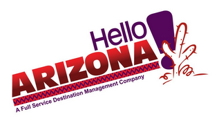 HELLO ARIZONA! A FULL SERVICE DESTINATION MANAGEMENT COMPANY logo