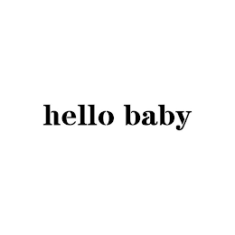 HELLO BABY logo