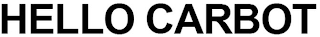 HELLO CARBOT logo