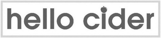 HELLO CIDER logo