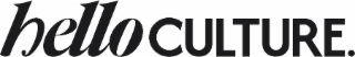HELLO CULTURE. logo