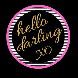HELLO DARLING XO logo