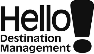 HELLO! DESTINATION MANAGEMENT logo