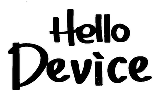 HELLO DEVICE logo