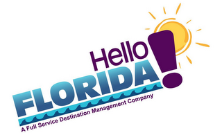 HELLO FLORIDA! A FULL SERVICE DESTINATION MANAGEMENT COMPANY logo