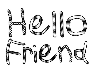 HELLO FRIEND logo