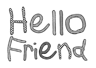 HELLO FRIEND logo