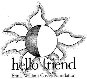 HELLO FRIEND ENNIS WILLIAM COSBY FOUNDATION logo