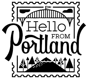 HELLO FROM PORTLAND logo