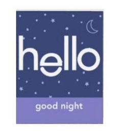 HELLO GOOD NIGHT logo