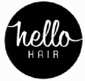 HELLO HAIR logo