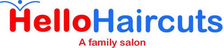HELLO HAIRCUTS logo