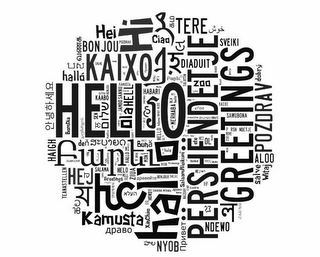 HELLO HALLO PËRSHËNDETJE KAIXO  HOLA  POZDRAV NAZDAR HEJ SALUTON TERE KAMUSTA HEI BONJOUR OLA BONJOU NYOB ZOO HELLÓ HALLÓ NDEWO ALOO DIA DUIT HAIGH CIAO SALVE SVEIKI WITAJ OLÁ BUNA ZIUA DOBRÝ DEN HABARI MERHABA XIN CHÀO HELO KAABO SAWUBONA BOM DIA SALAAM ALEIKUM TEANASTELLEN ETE-SEN JAMBO SALAMA MONI SANNU GREETINGS logo