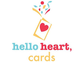 HELLO HEART, CARDS logo